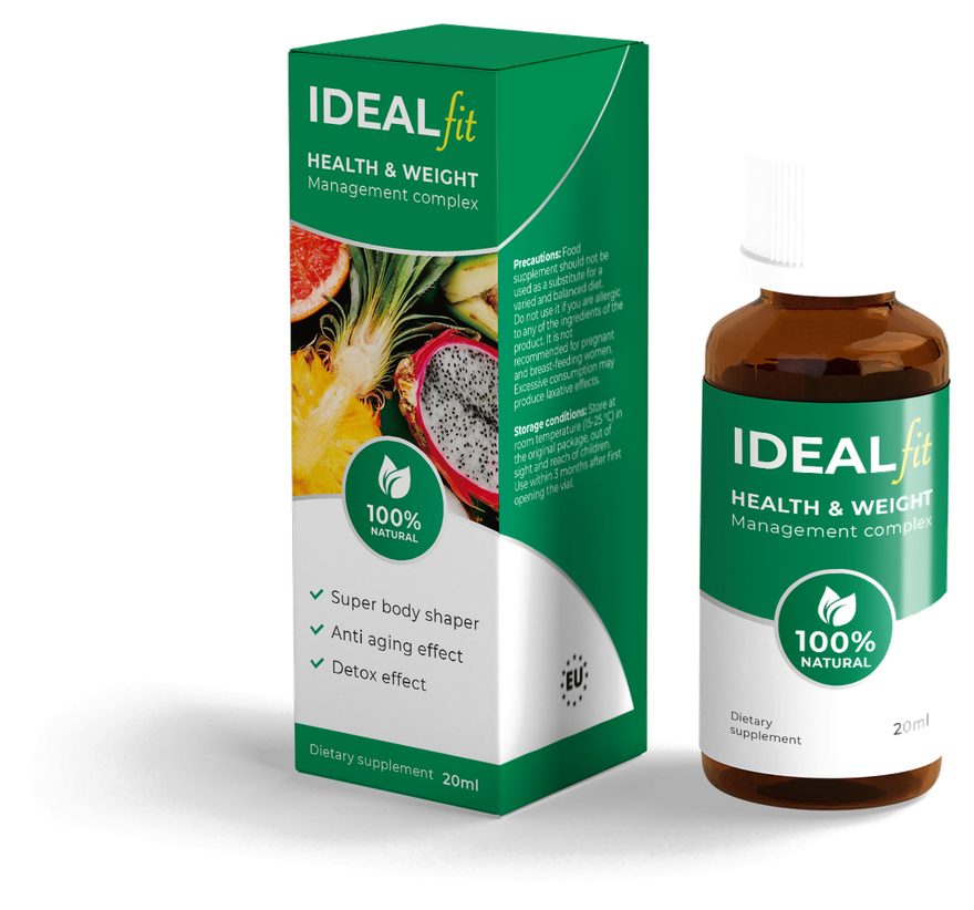 IdealFit Nahrungsergänzung, 20-ml-Flasche